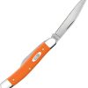 Case Cutlery Medium Jack Orange - Stainless 2-Blade