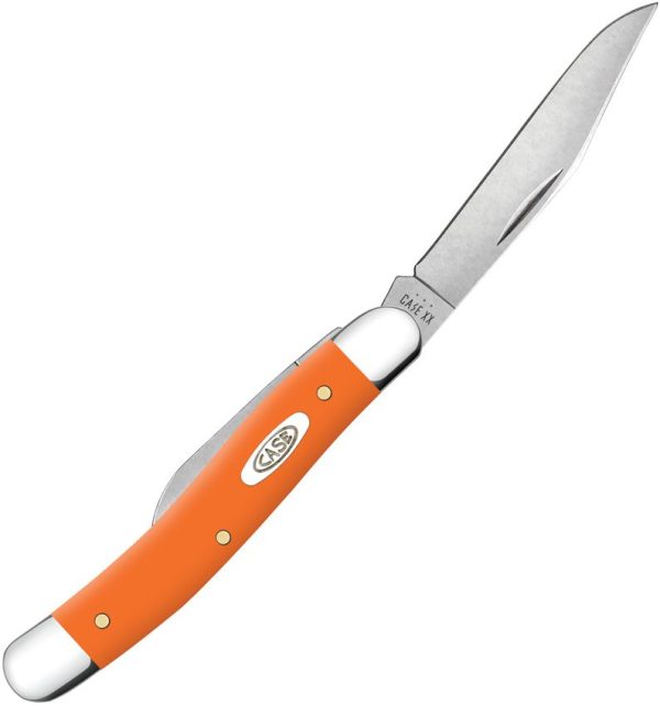 Case Cutlery Medium Jack Orange - Stainless 2-Blade