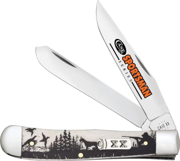 Case Sportsman Trapper Hunter Natural Bone Two-Blade