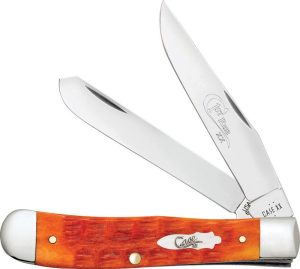 Case Trapper Tequila Sunrise Crandall Bone Folding Knife