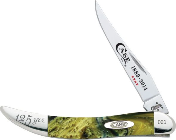 Case Cutlery Small Toothpick 125th Anniversary - Green