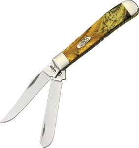 Case Cutlery Mini Trapper 24 Karat Gold
