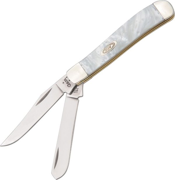 Case Mini Trapper White Pearl Corelon Folder