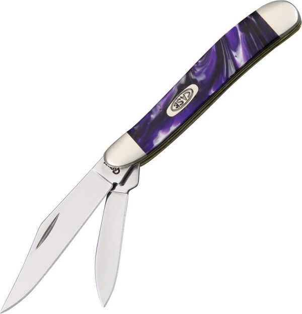 Case Cutlery Peanut Purple Passion - Corelon Folding Knife