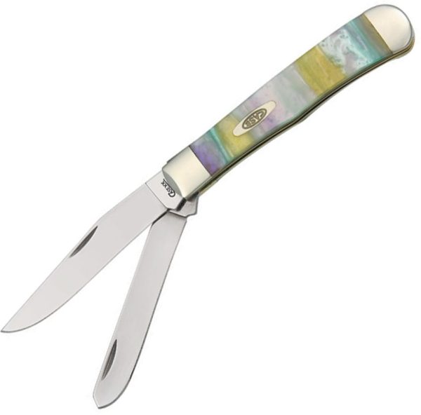 Case Cutlery Trapper Rainbow Corelon Folding Knife