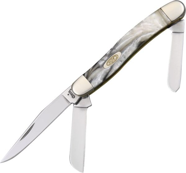 Case Cutlery Medium Stockman Ivory Quartz - 3.625 inches