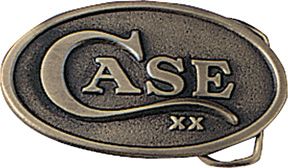 CA934.jpg Case Cutlery Oval Belt Buckle Brass