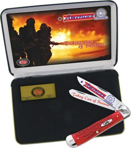 Case Cutlery American Firefighter Gift Set - 4.125 inches