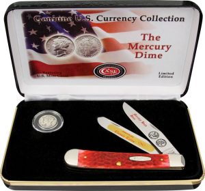Case Cutlery Mercury Dime Gift Set with Coin
