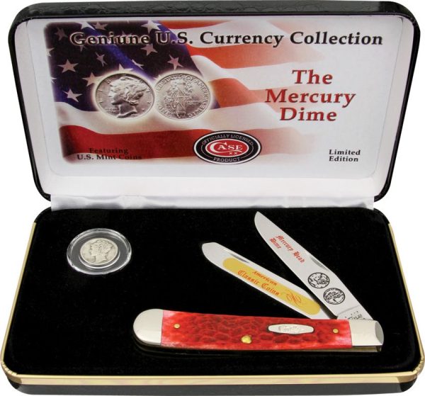Case Cutlery Mercury Dime Gift Set with Coin