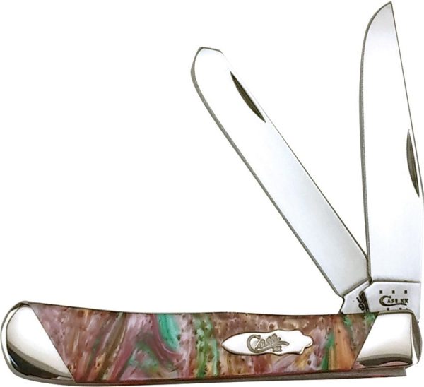 Case Cutlery Trapper Abalone Limited Folding Knife