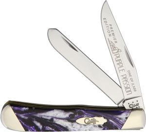Case Cutlery Trapper Purple Passion Folding Knife