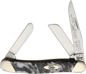 Case Cutlery Medium Stockman Ivory Quartz Folding Knife