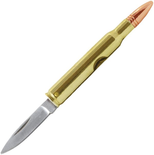 Caliber Gourmet Bullet Pocket Knife Stainless