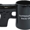 Caliber Gourmet Gun Mug - Black Ceramic 18oz