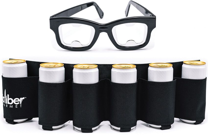 Caliber Gourmet Bottle Opener Glasses Beer Belt