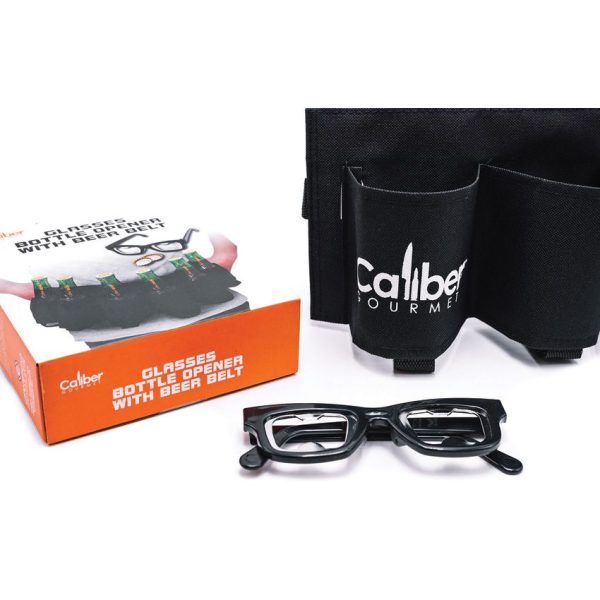 Caliber Gourmet Glasses Bottle Opener Beer Belt