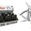Caliber Gourmet Multi Tool Display - 12 Pack Keychain