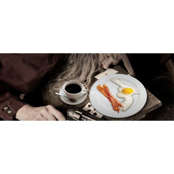 Caliber Gourmet Fried Egg Shaper Revolver - Heat Resistant Silicone