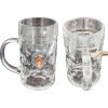 CBGLMS1L_add_01.jpg Caliber Gourmet Last Man Standing Stein - Hand Sculpted Glass