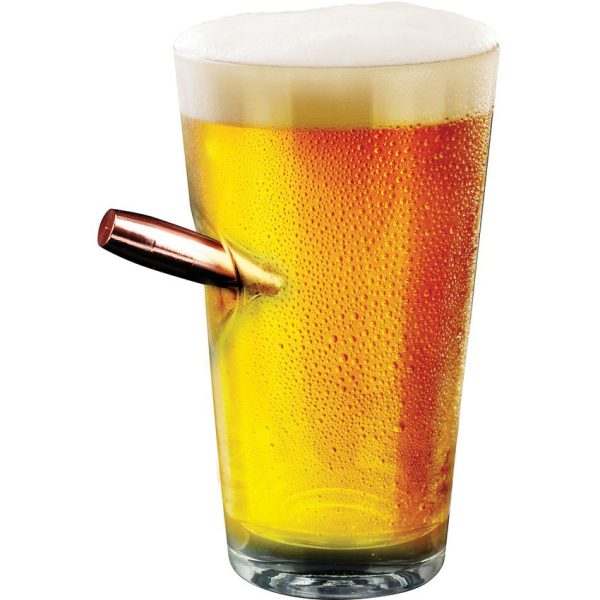 CBGLMSPINTG_add_01.jpg Caliber Gourmet Bullet Pint Glass - Hand Blown 50 Caliber