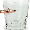 Caliber Gourmet Bullet Shot Glass - Hand Blown 50 Caliber