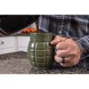 Caliber Gourmet Grenade Mug - Green Ceramic 22oz