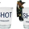 CBGSG1058.jpg Caliber Gourmet Hangover Shot Glass Set - Two Glass