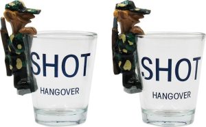 CBGSG1058.jpg Caliber Gourmet Hangover Shot Glass Set - Two Glass