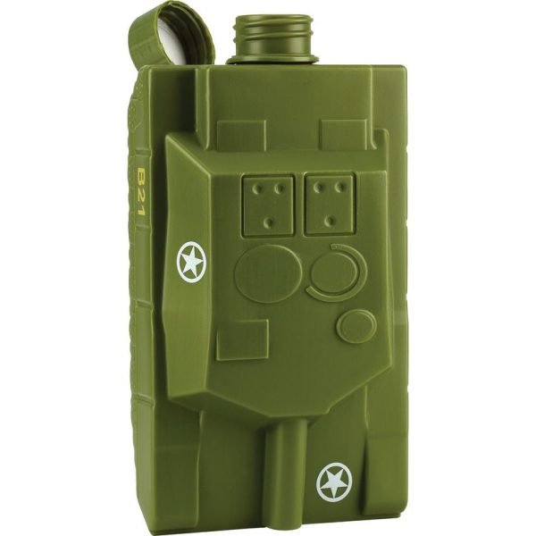 Caliber Gourmet Tank Flask - BPA-Free 16 oz Green