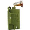 Caliber Gourmet Tank Flask - BPA-Free 16 oz Green