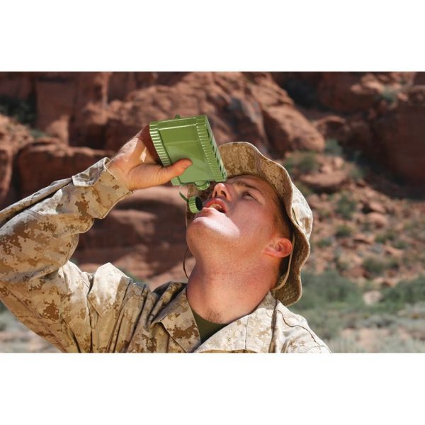 Caliber Gourmet Tank Flask - BPA-Free 16 oz Green