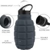 CBGTMSGRENADE_add_02.jpg Caliber Gourmet Collapsible Grenade Bottle - 580mL