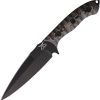 Curran Blades Javelin Fixed Blade 80CrV2 Steel Black Tan