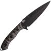 Curran Blades Javelin Fixed Blade 80CrV2 Steel Black Tan