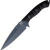 Curran Blades Javelin Fixed Blade 80CrV2 Steel Gray Black G10