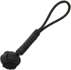 CBR356.jpg Combat Ready Monkey Fist Black - Paracord Self-Defense Tool