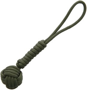 CBR357.jpg Combat Ready Monkey Fist OD Green - Paracord Tool