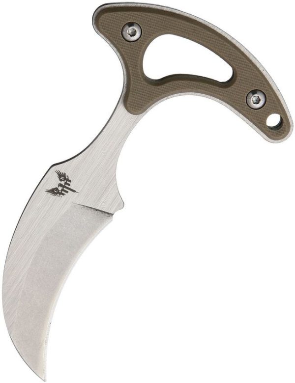Neck Knife Black G10