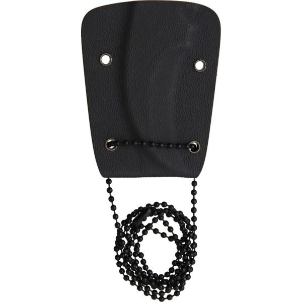 Neck Knife Black G10