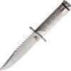 CBR375.jpg Combat Ready Survival Knife 4.63in Silver Hollow Handle