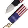 Combat Ready Fixed Blade Flag - 3.25 inches Stainless