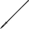 CBR382.jpg Combat Ready Spear Black Fixed Blade Knife 9.5" Stainless