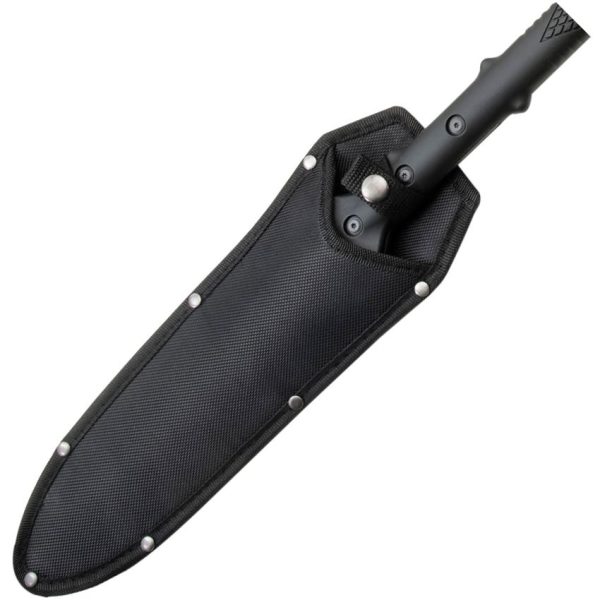 CBR382_add_02.jpg Combat Ready Spear Black Fixed Blade Knife 9.5" Stainless