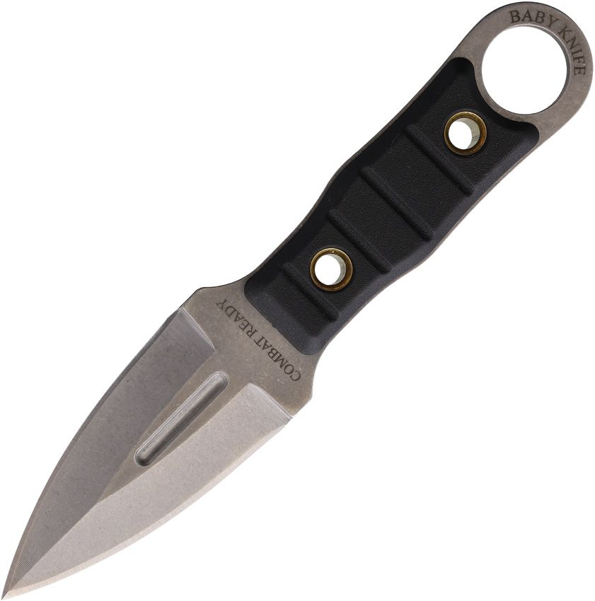Combat Ready Fixed Blade Dagger - Double Edge Stonewash | Atlas Knife Co