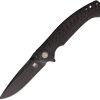 Cobratec Aventus Framelock Folding Knife S35VN Black Carbon Fiber