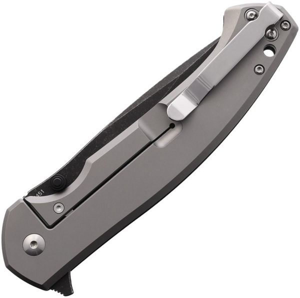 Cobratec Aventus Framelock Folding Knife S35VN Black Carbon Fiber