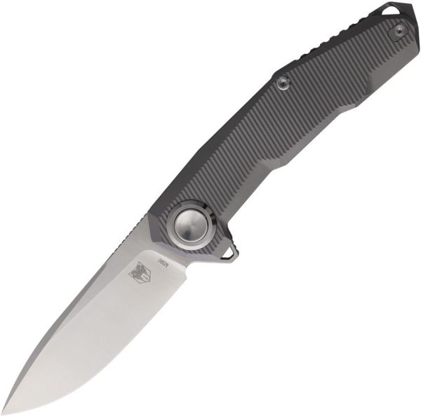 Cobratec Barracuda Button Lock Folding Knife M390 Titanium