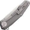 Cobratec Barracuda Framelock Ti M390 Folding Knife Gray
