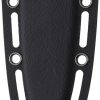Cobratec Wolverine Fixed Blade Black D2 Steel with Sheath